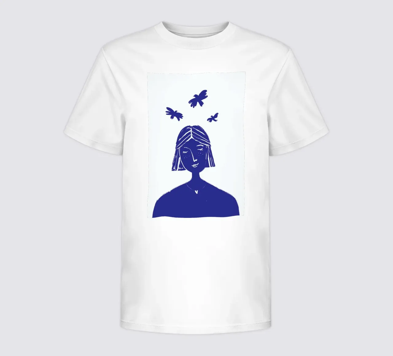 Hovering Blue t-shirt bambini da Graphite