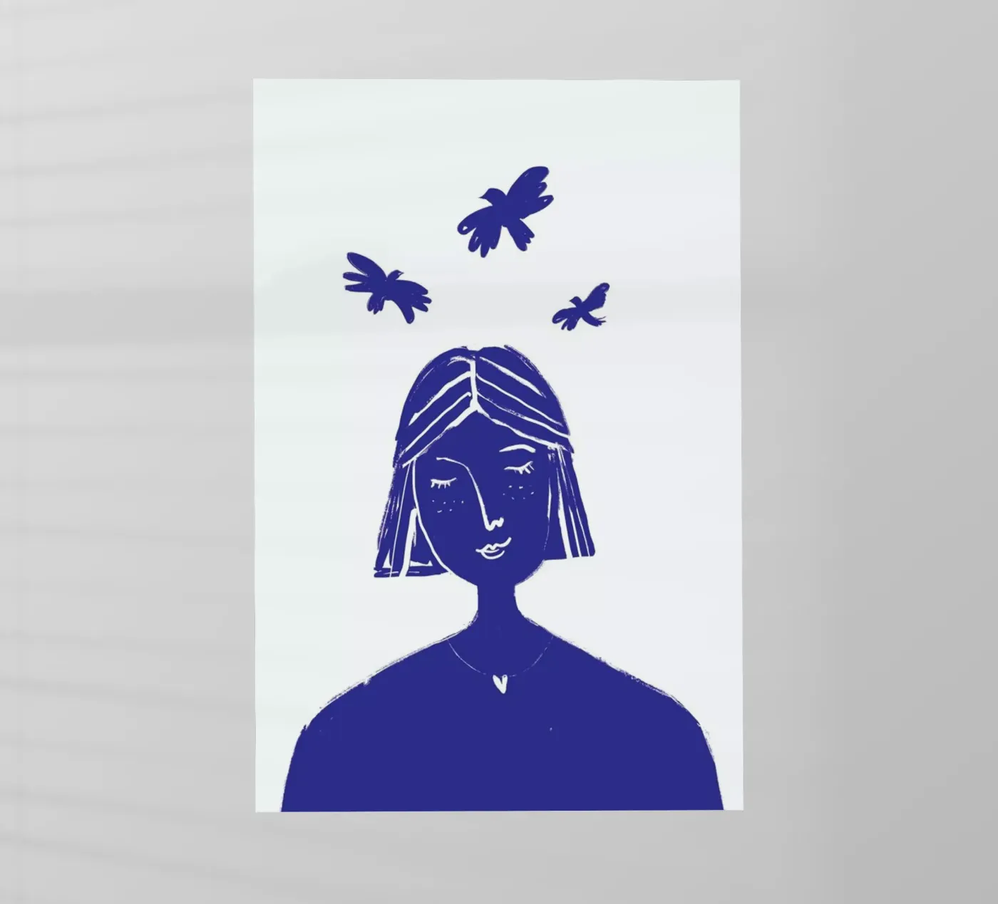 Hovering Blue pellicola backlit da Graphite