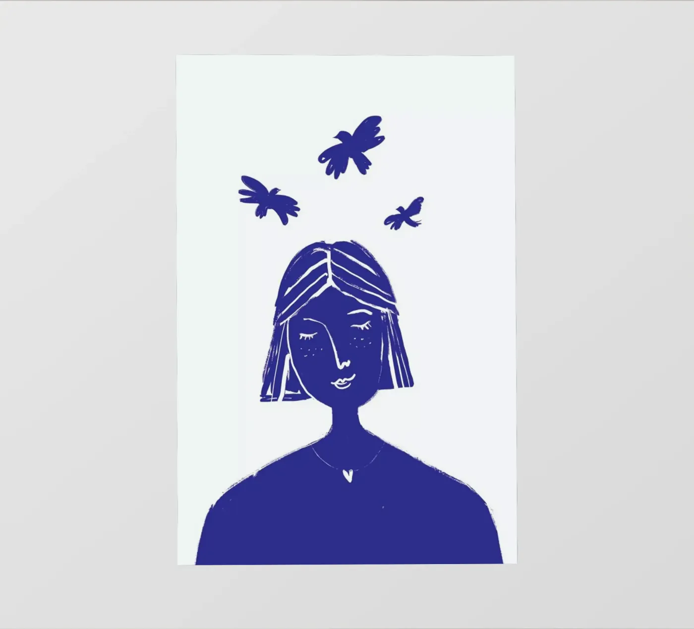 Hovering Blue pellicola backlit da Graphite