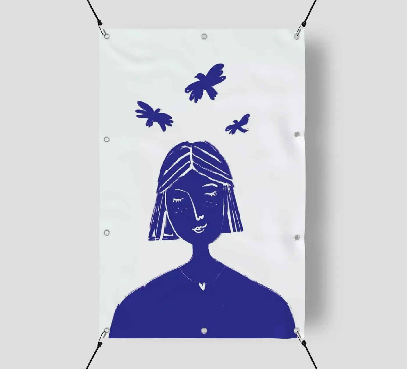 Hovering Blue telo in pvc da Graphite