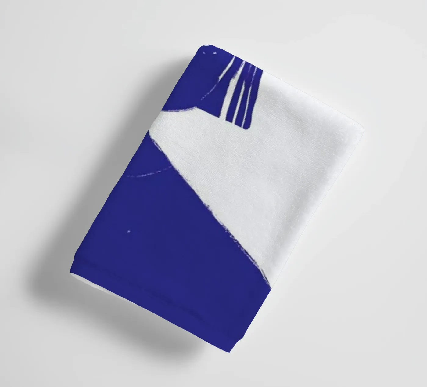 Hovering Blue towel by Graphite