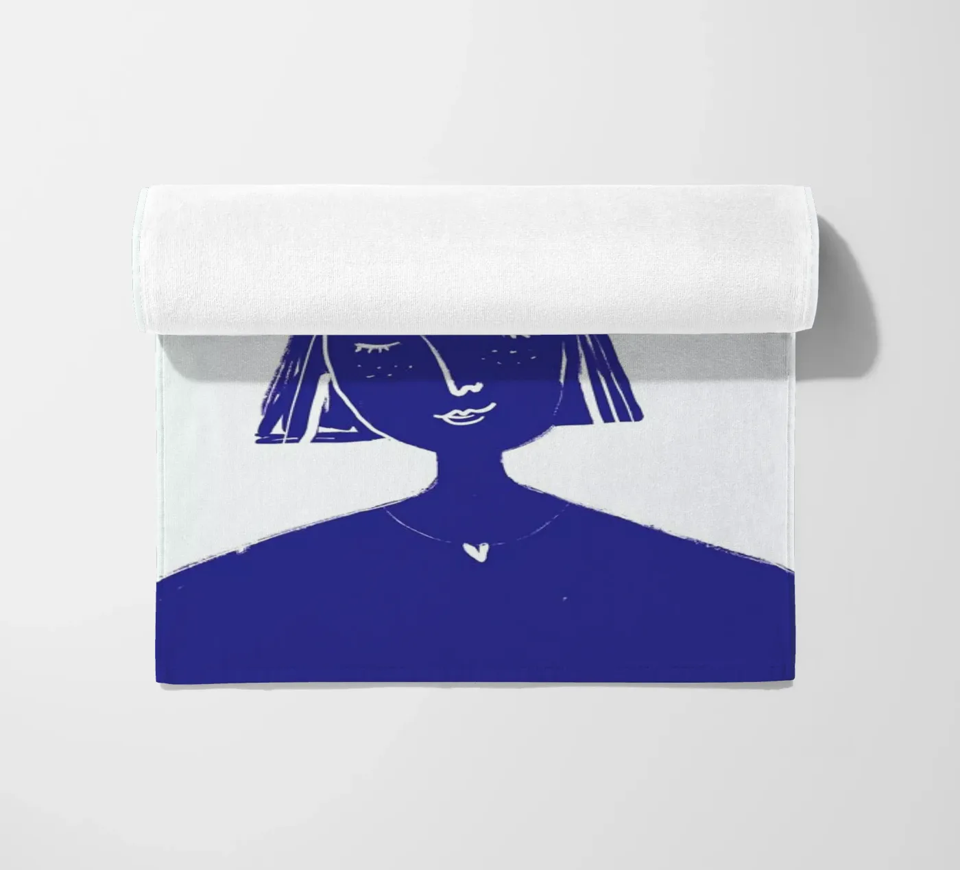 Hovering Blue Strandtuch von Graphite