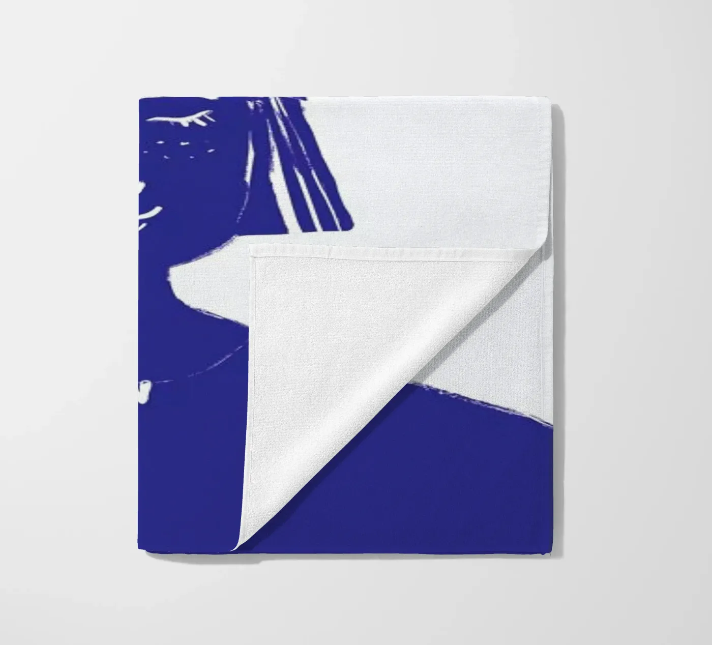 Hovering Blue Strandtuch von Graphite
