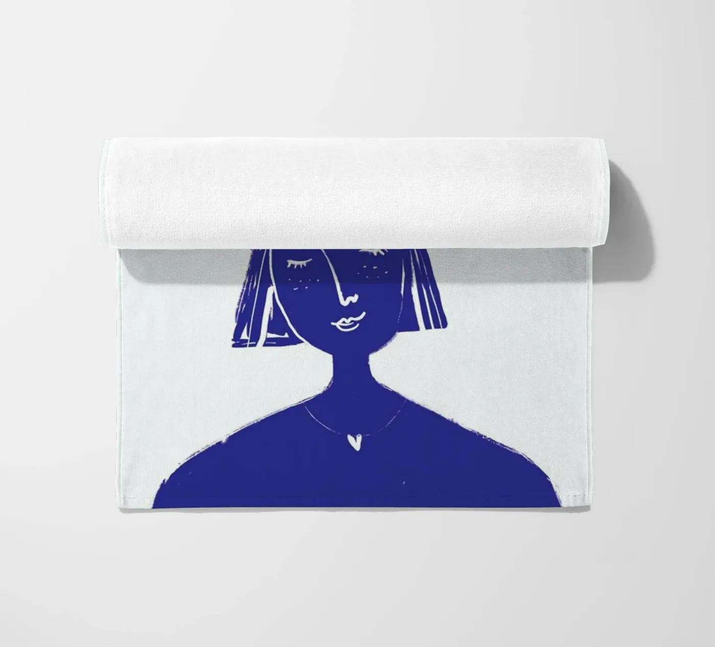 Hovering Blue Strandtuch von Graphite