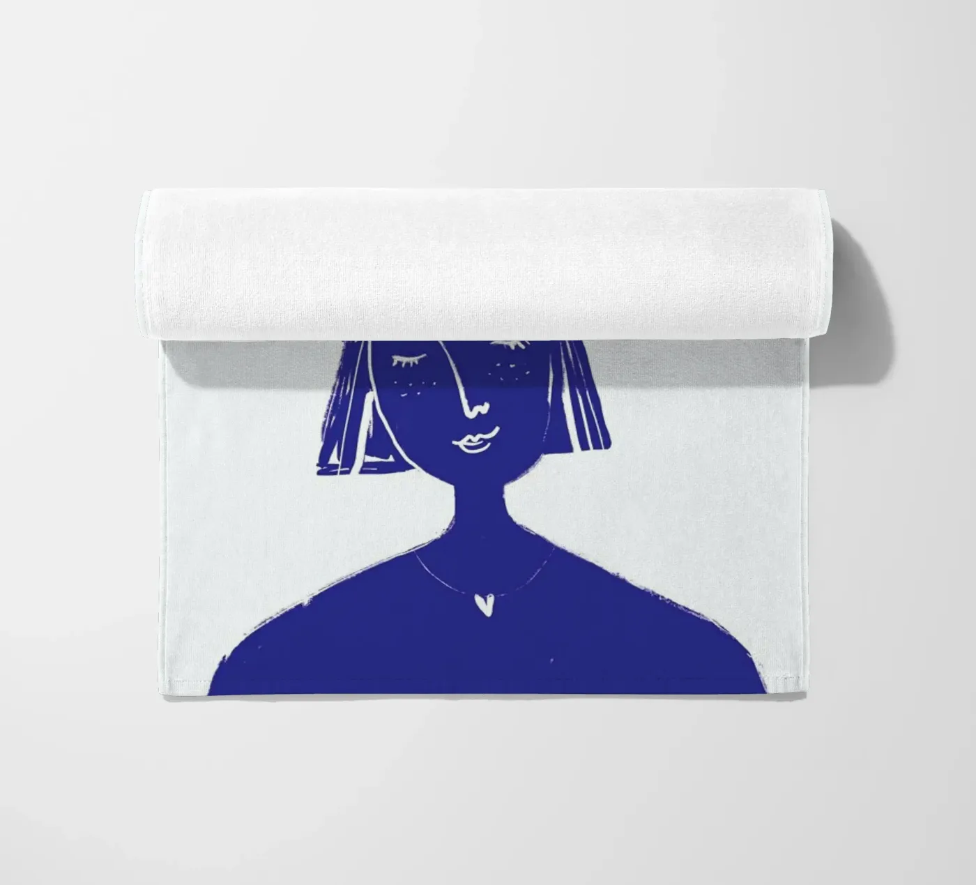 Hovering Blue strandhanddoek van Graphite