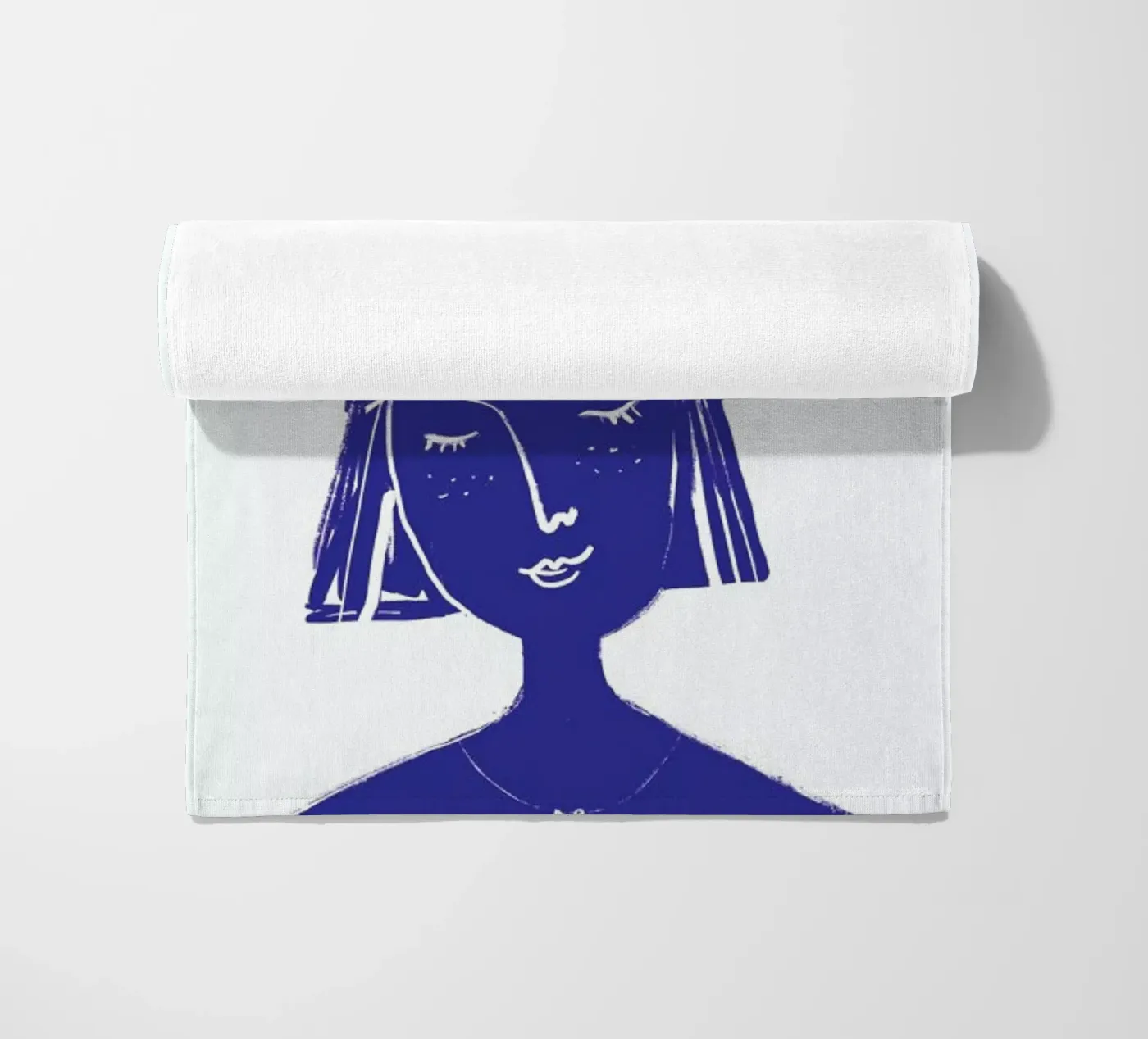 Hovering Blue Strandtuch von Graphite