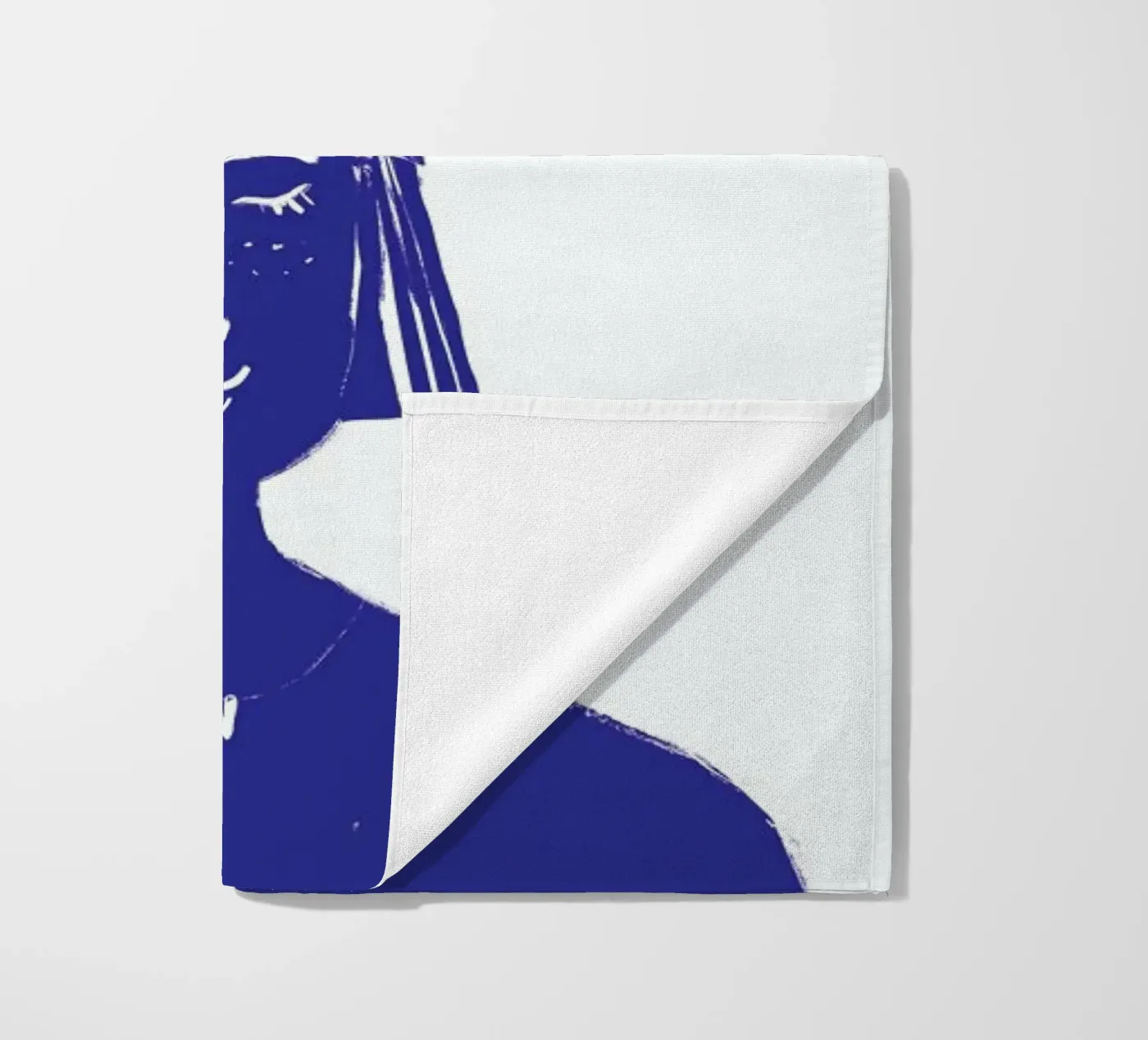 Hovering Blue Strandtuch von Graphite