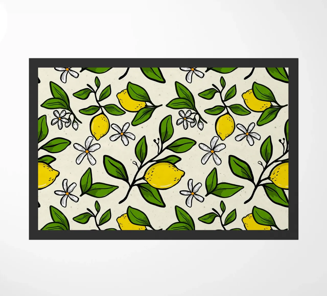 Lemon pattern zerbino da Floral by Tida