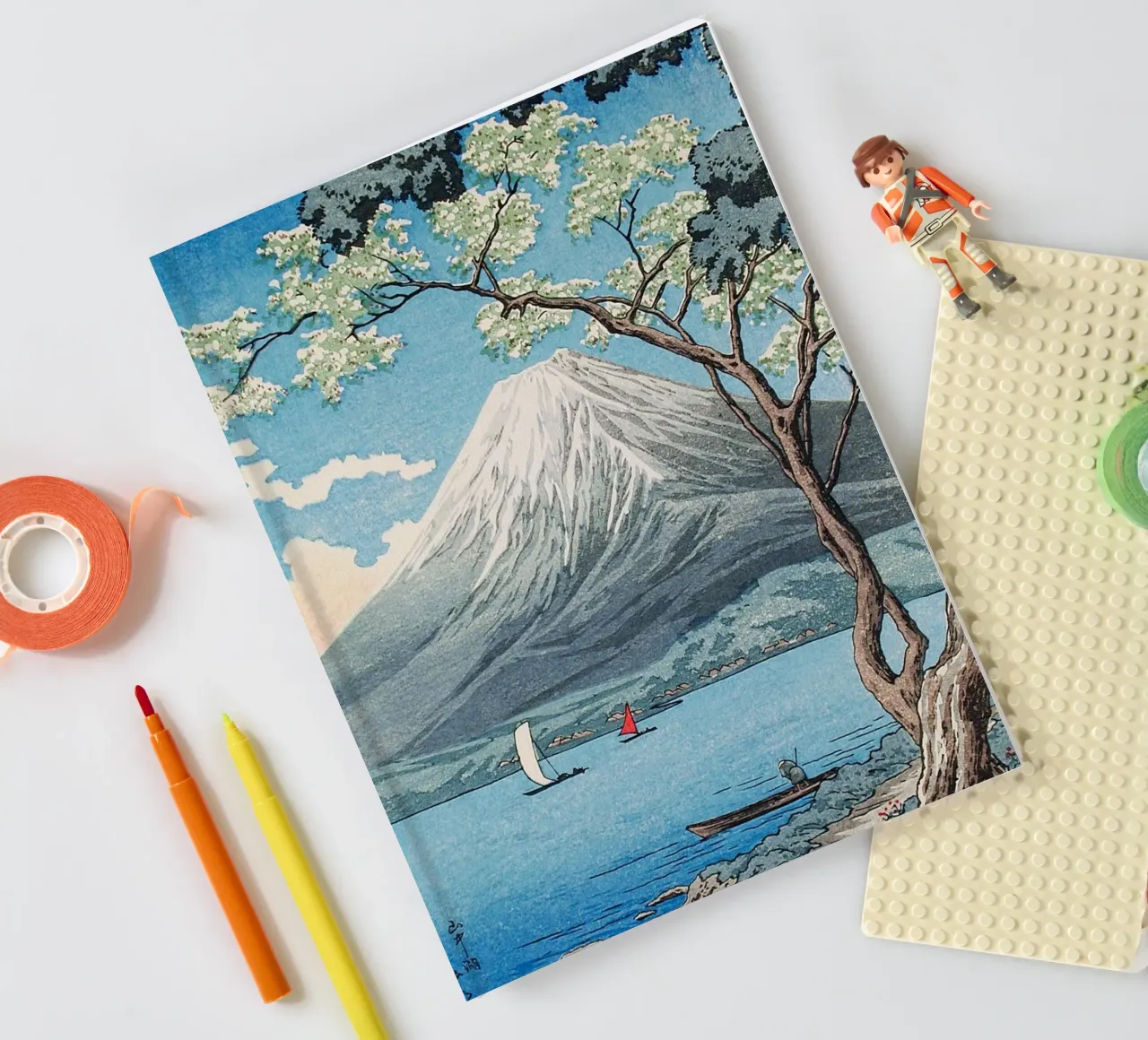 Mount Fuji carnet de notes de vintageshop