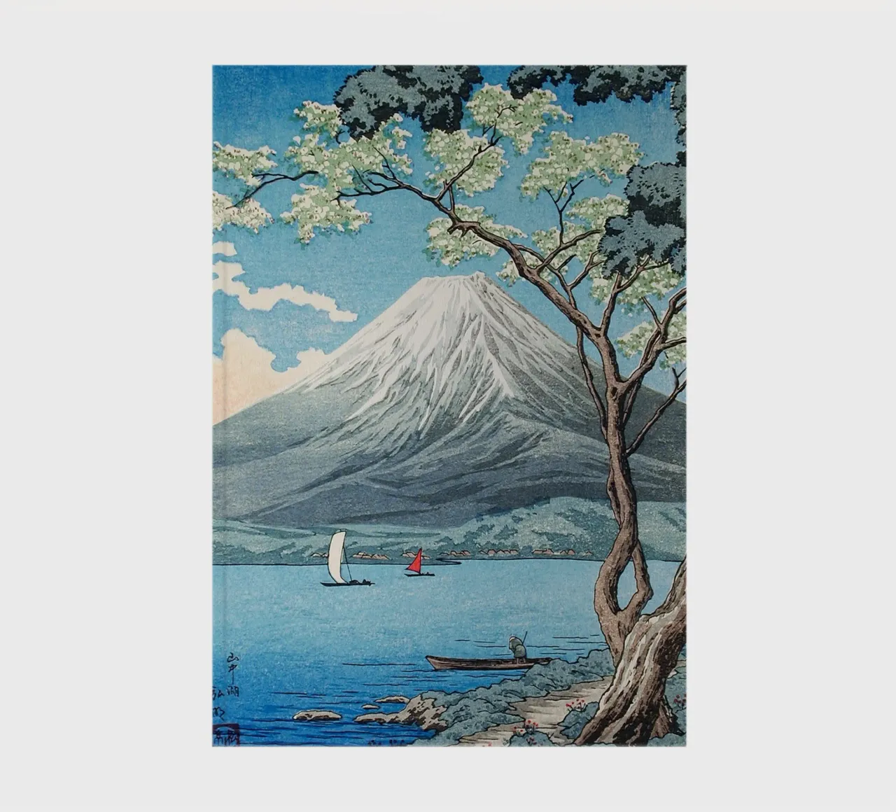 Mount Fuji carnet de notes de vintageshop