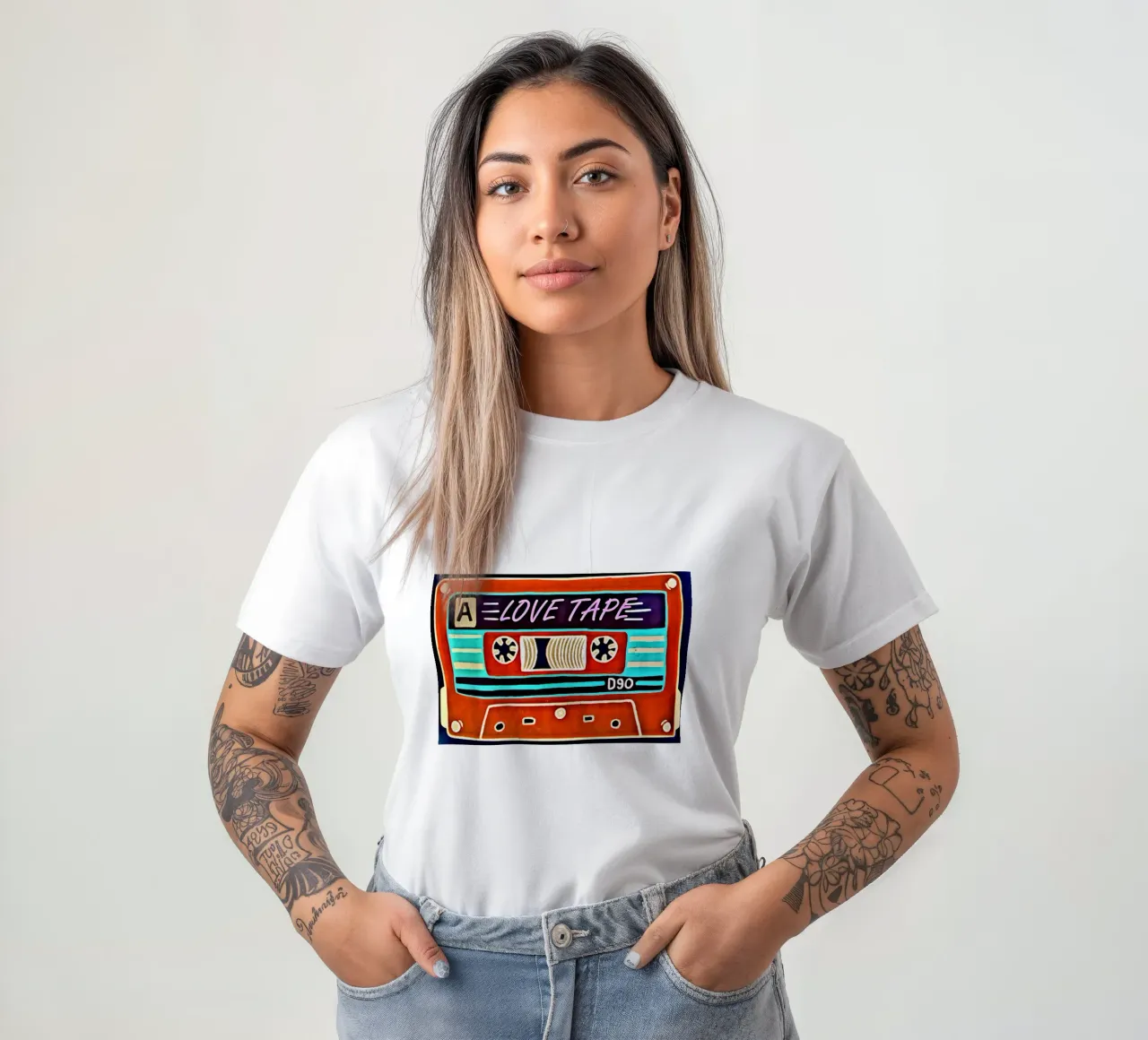 Nastro d'amore t-shirt da Massimo Frascogna