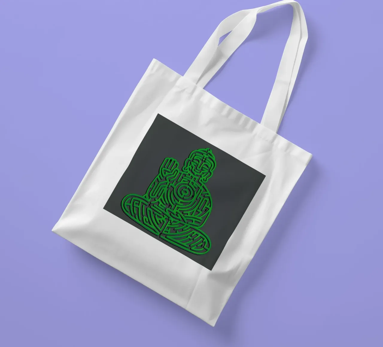 Zen Maze Meditation tote bag by Tobe Fonseca