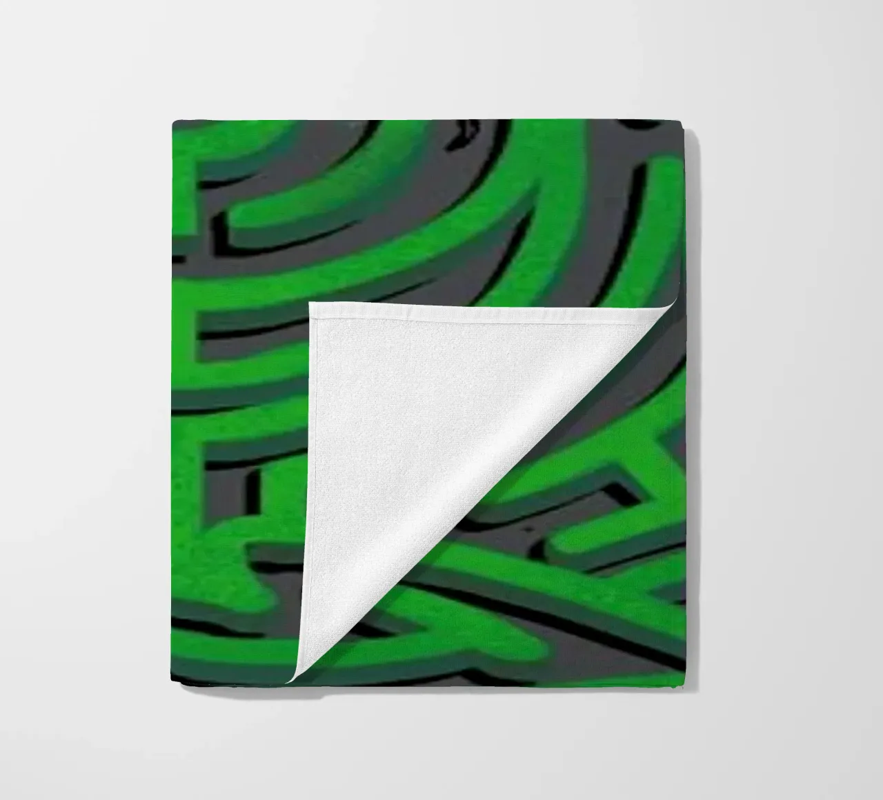 Zen Maze Meditation beach towel by Tobe Fonseca