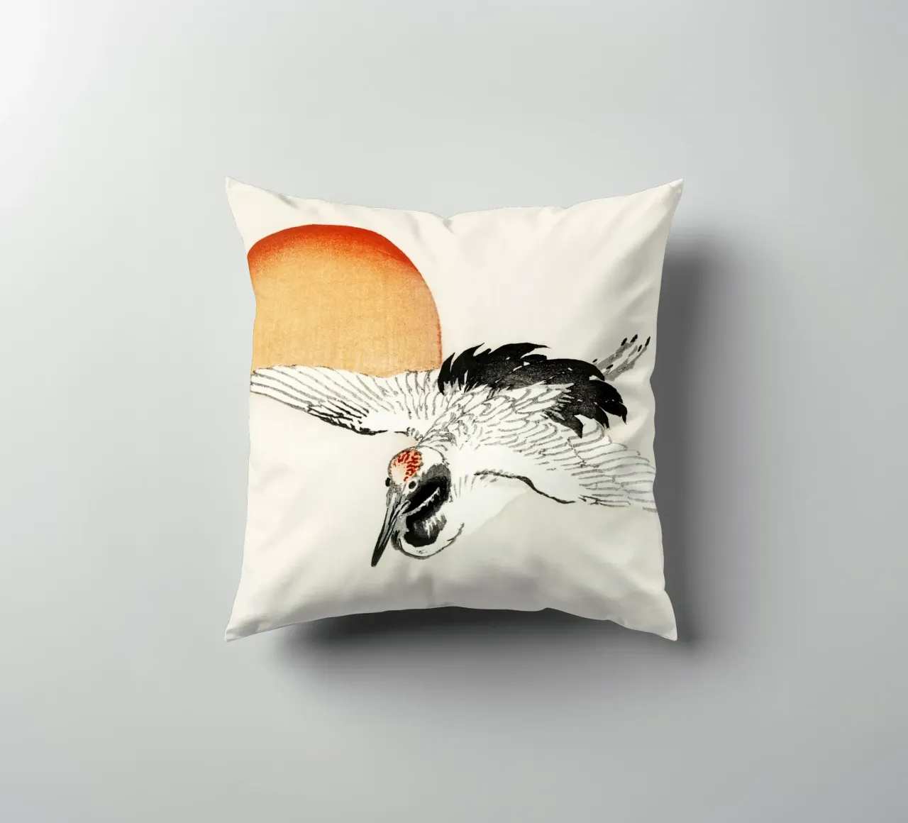 Flying crane cuscino da vintageshop