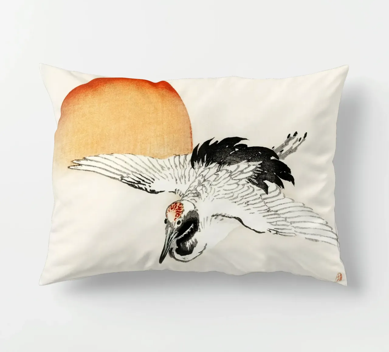 Flying crane cuscino da vintageshop