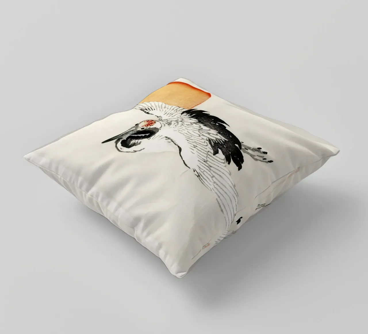 Flying crane cuscino da vintageshop