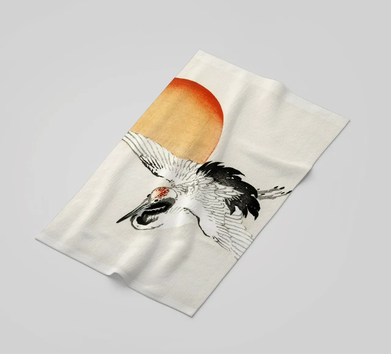 Flying crane telo mare da vintageshop