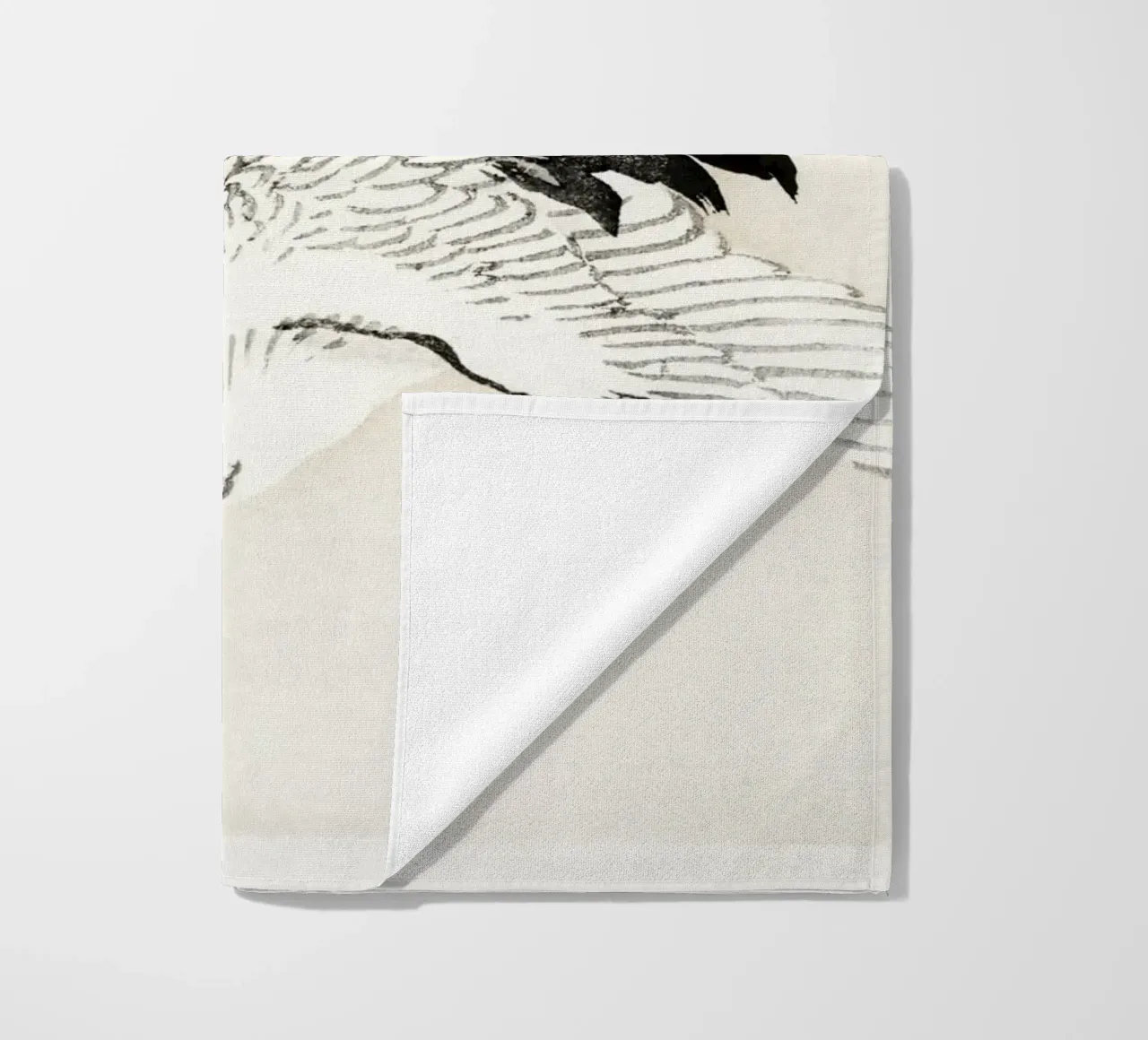 Flying crane telo mare da vintageshop