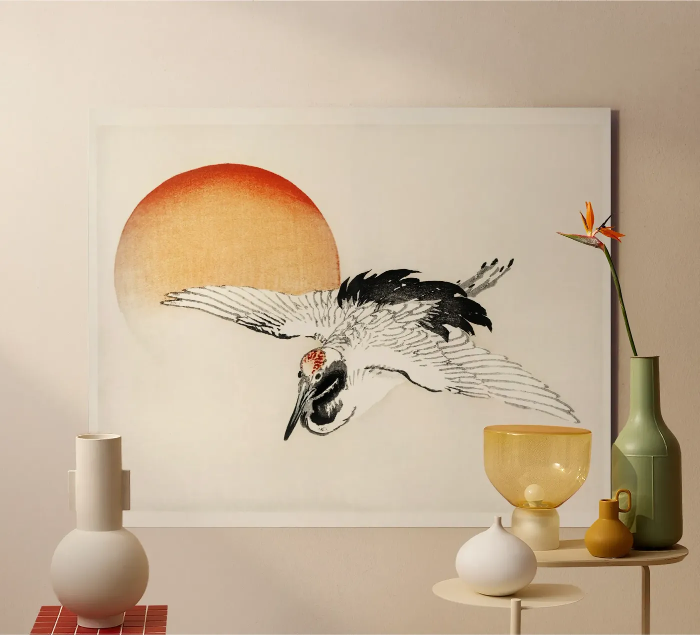 Flying crane pannello forex da vintageshop