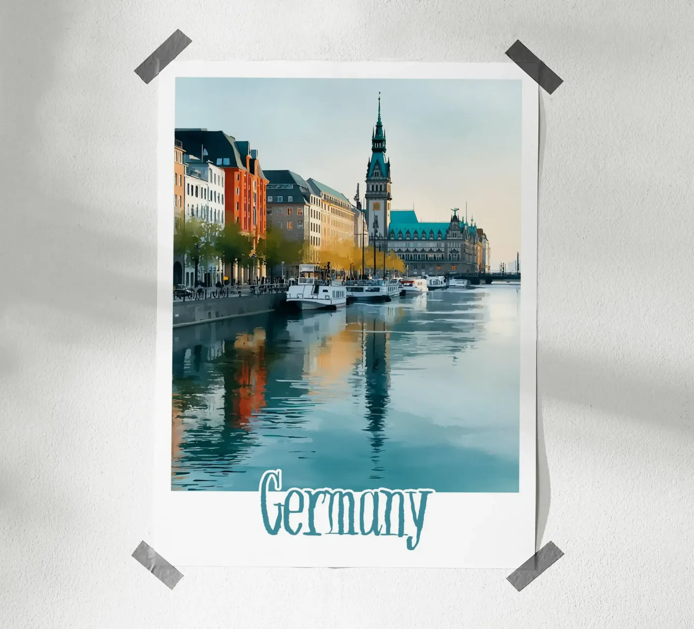 Poster Germania poster da Frame the World