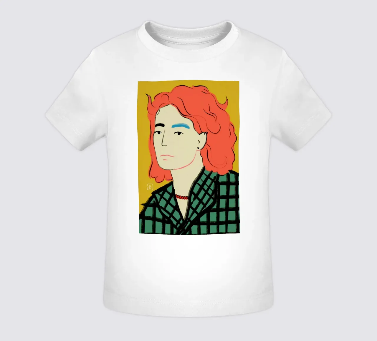 Coat Weather baby t-shirt by Sandra Poliakov
