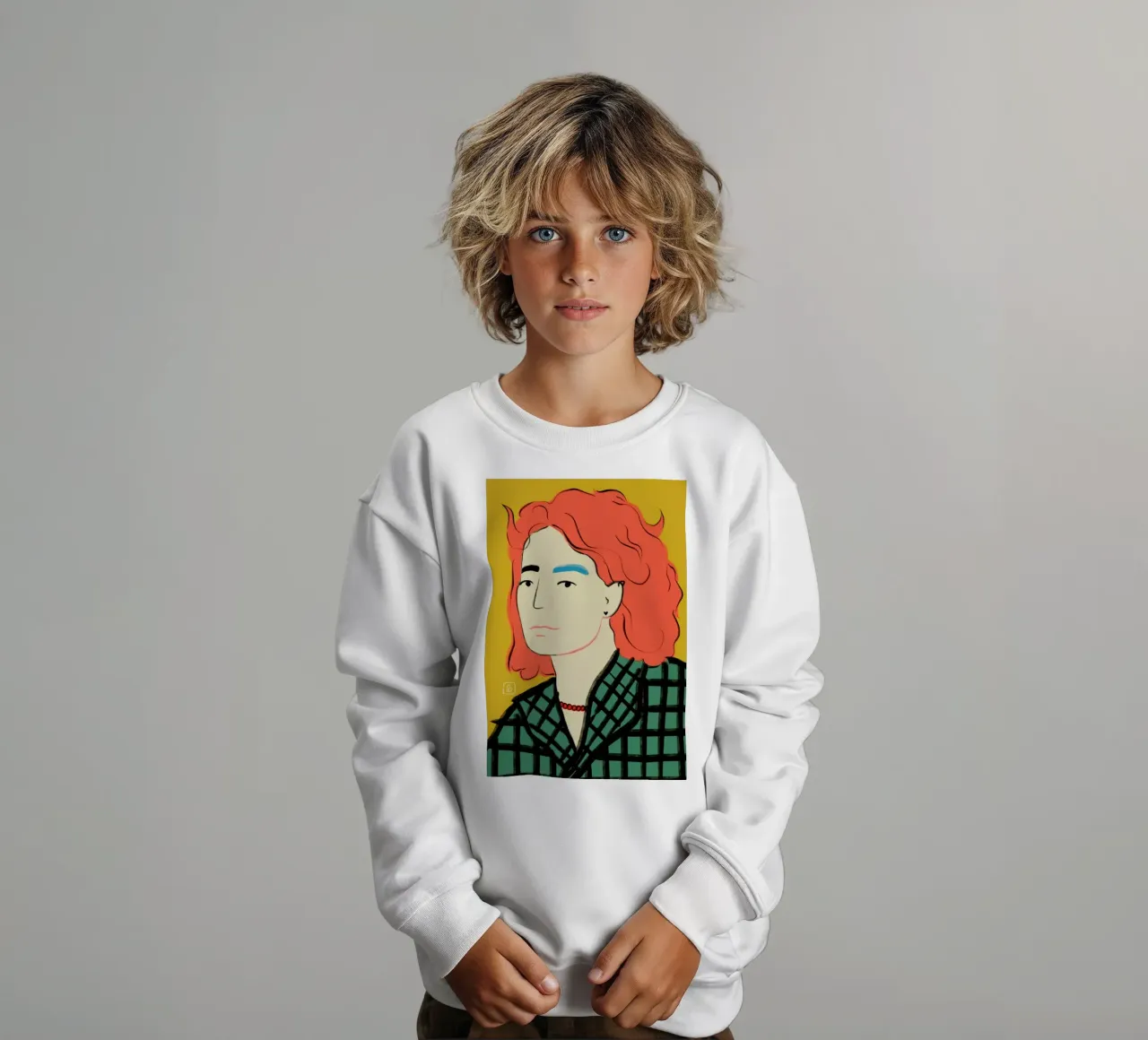 Coat Weather felpa bambino da Sandra Poliakov
