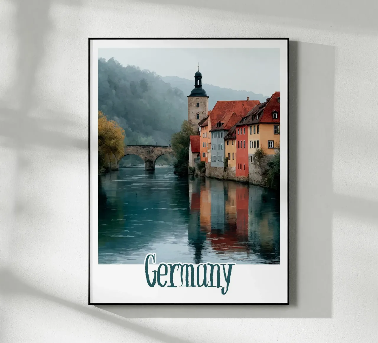 Poster Germania plexiglass da Frame the World