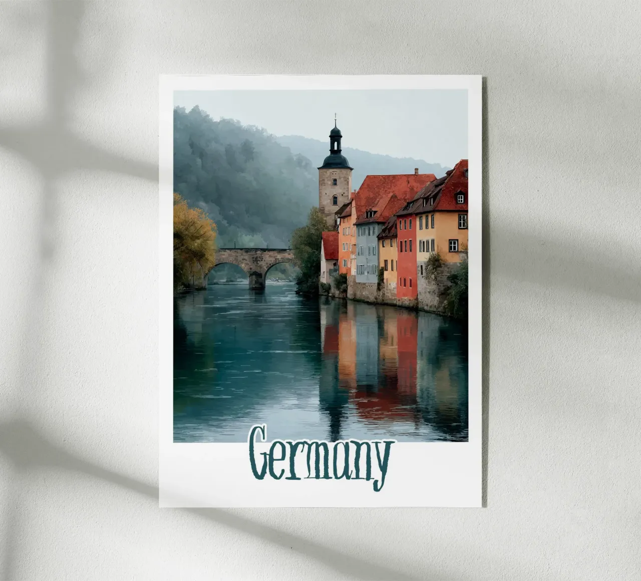 Poster Germania plexiglass da Frame the World