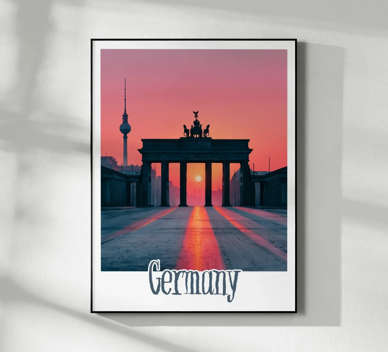 Poster Germania plexiglass da Frame the World