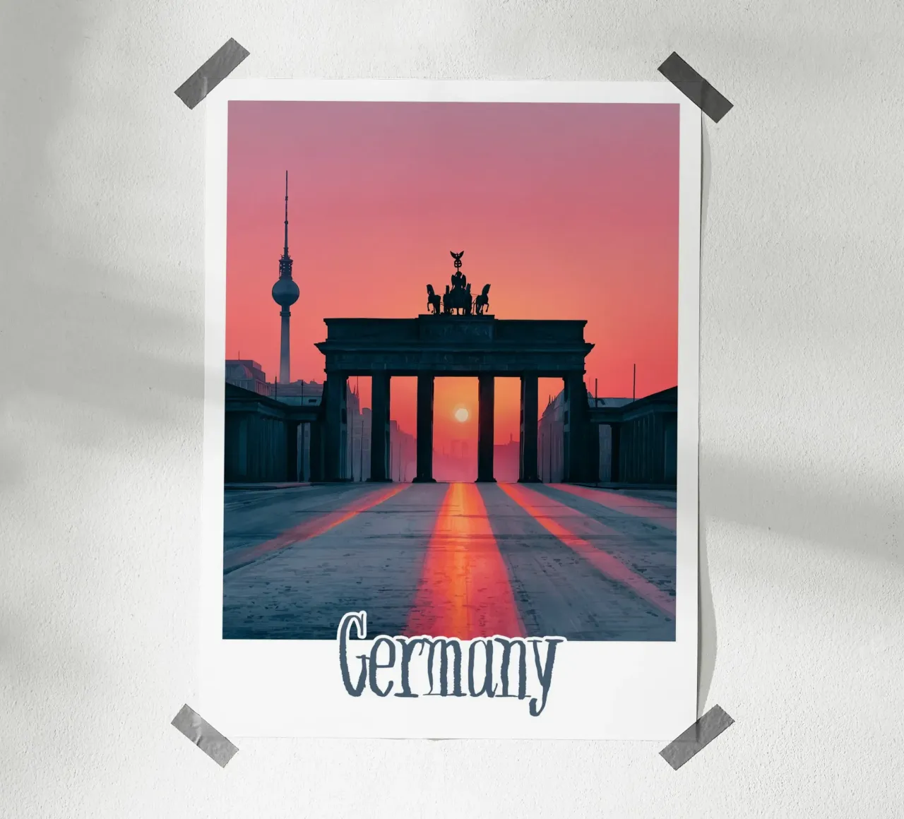 Poster Germania poster da Frame the World