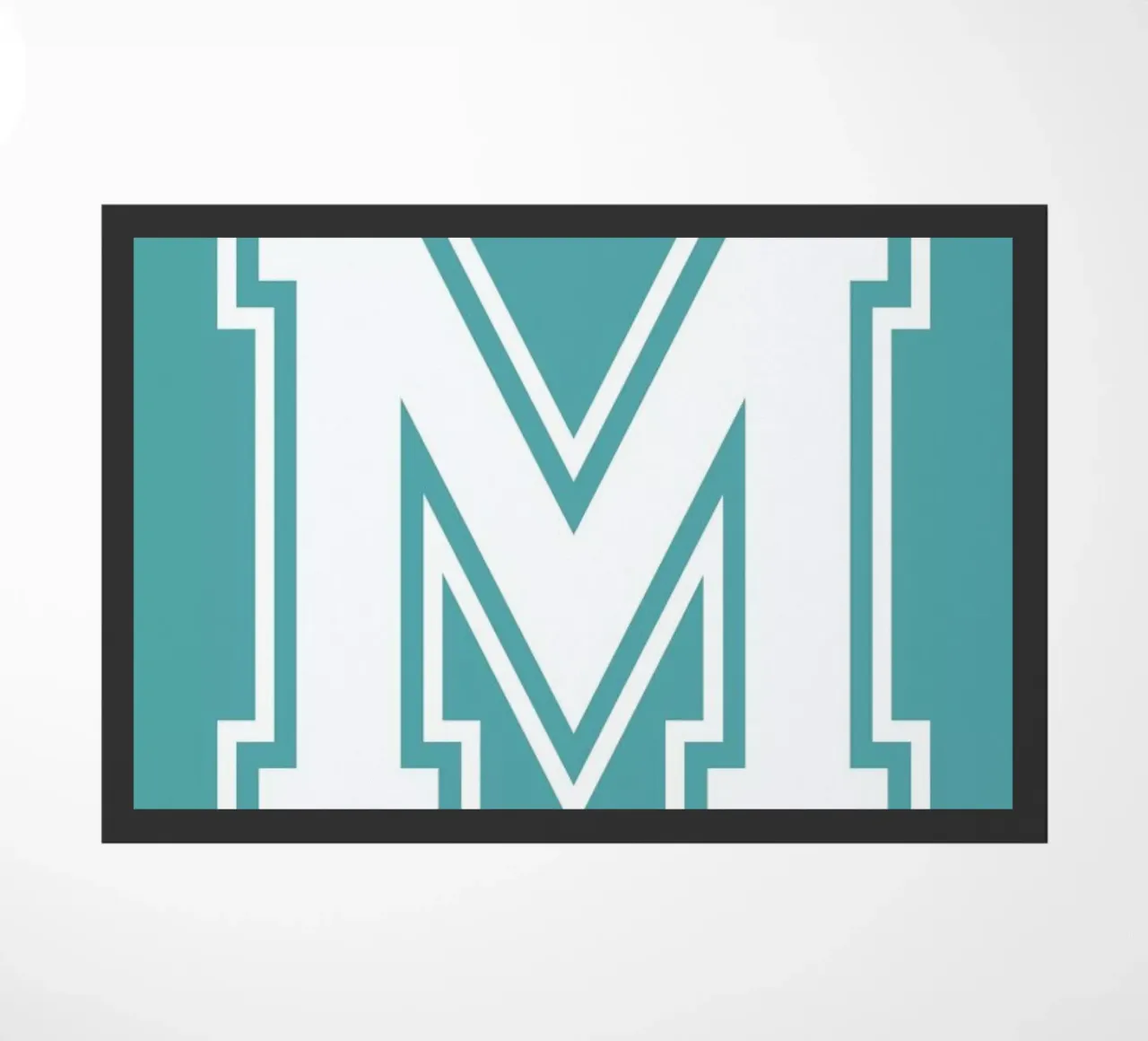 M doormat by Studio One