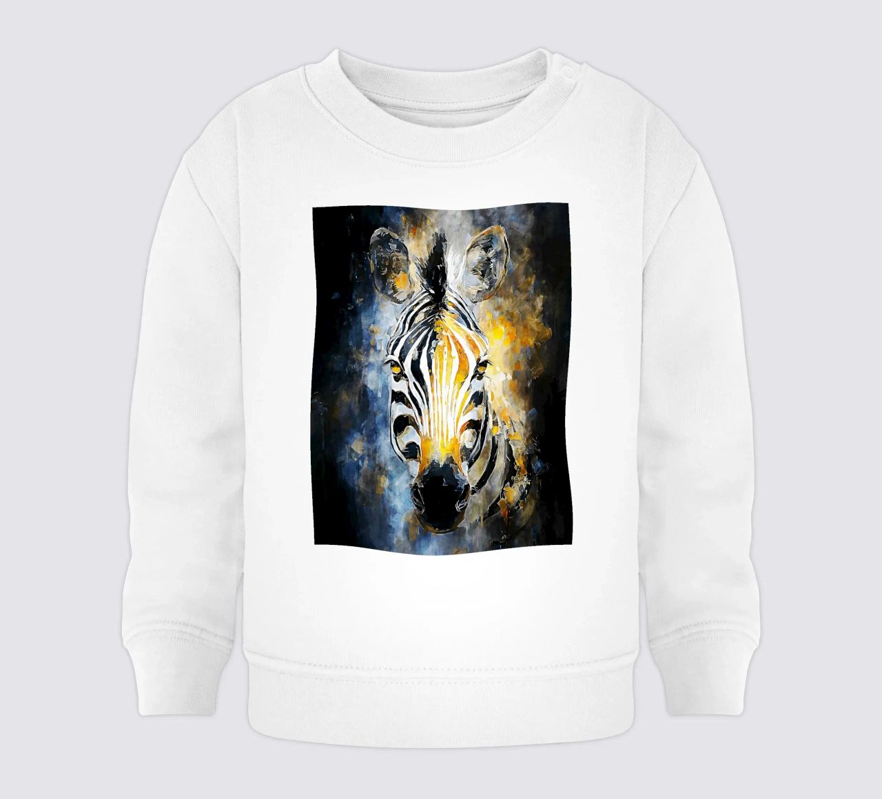 Zebra Modern felpa neonato da Mateo