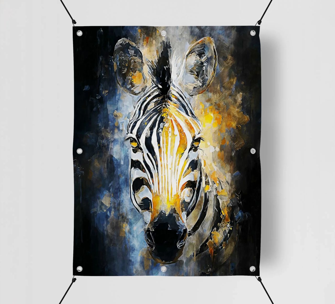 Zebra Modern telo in pvc da Mateo