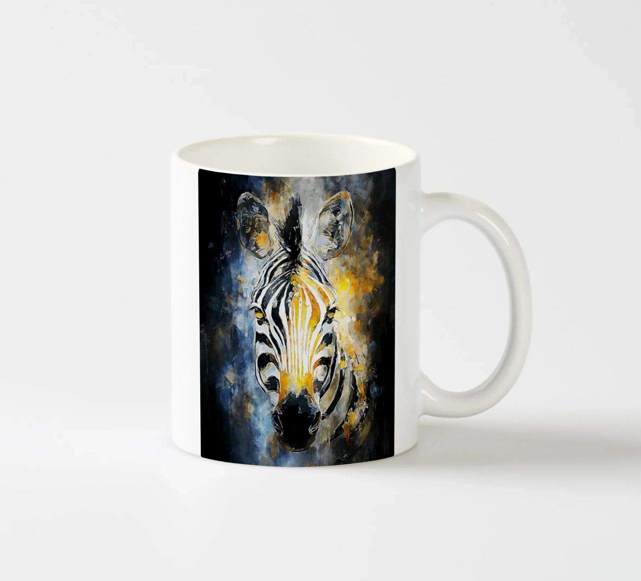 Zebra Modern tazza in ceramica da Mateo