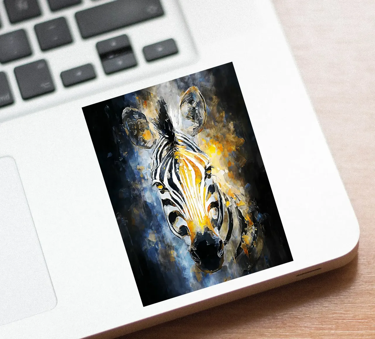 Zebra Modern Sticker von Mateo