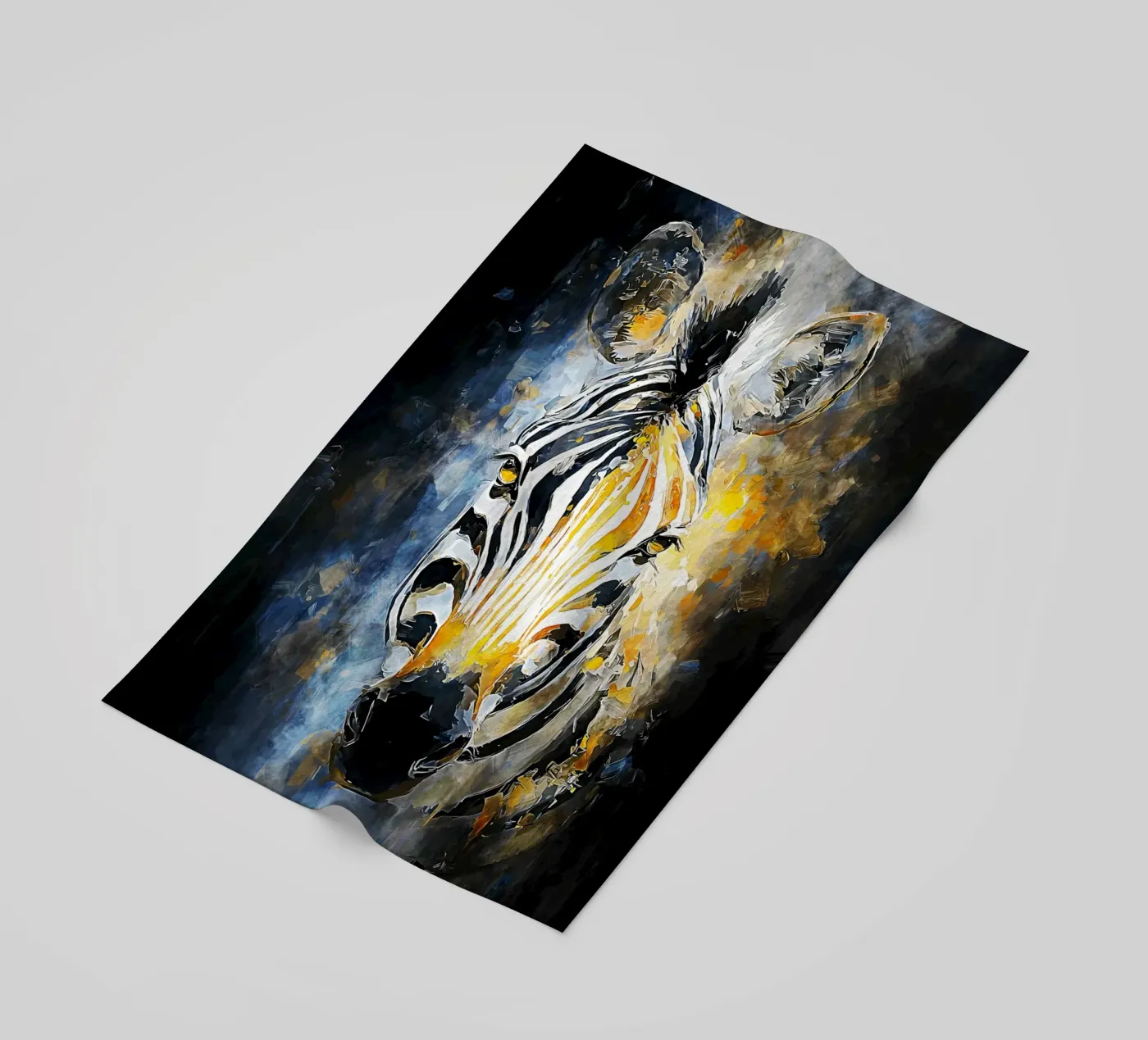 Zebra Modern Art telo mare da Mateo