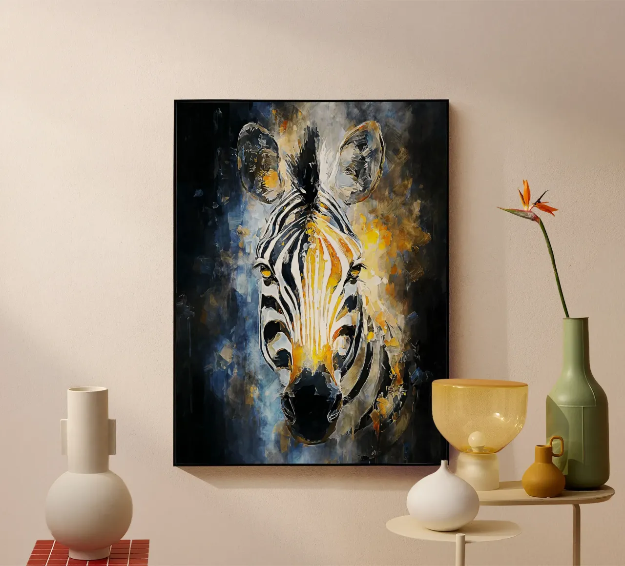 Zebra Modern plexiglass da Mateo