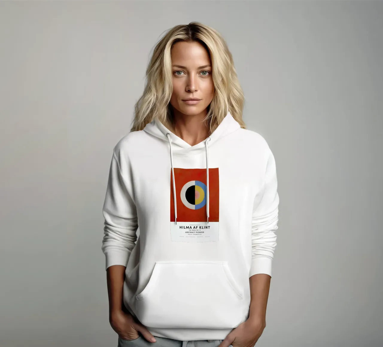 Hilma af Klint - The Swan, No. 17 hoodie by Vintage by JUNIQE