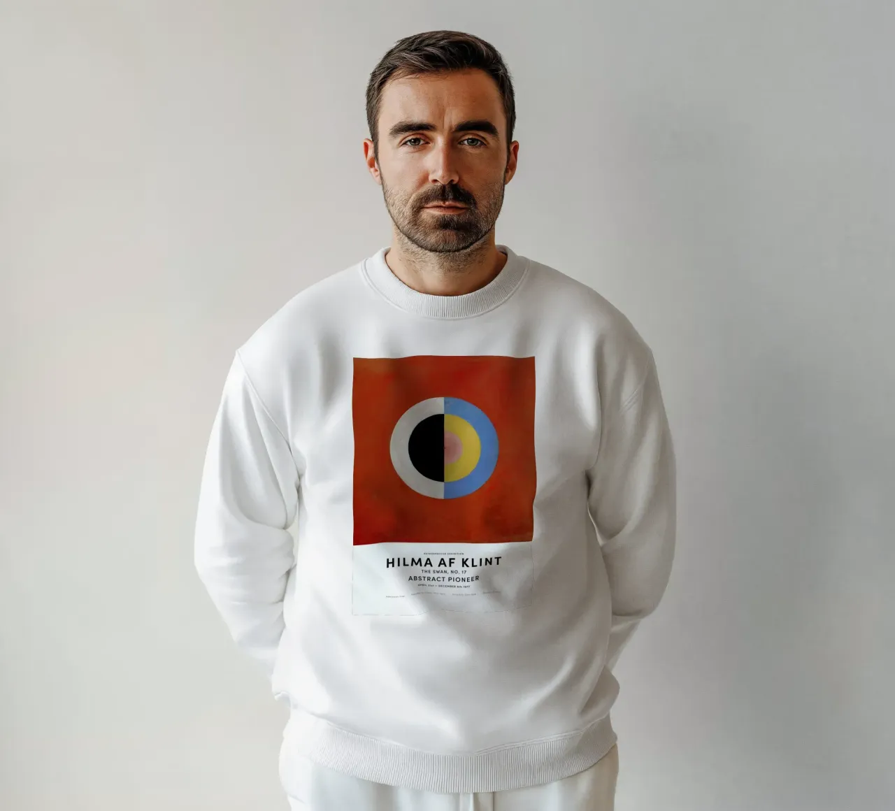 Hilma af Klint - The Swan, No. 17 sweat de Vintage by JUNIQE
