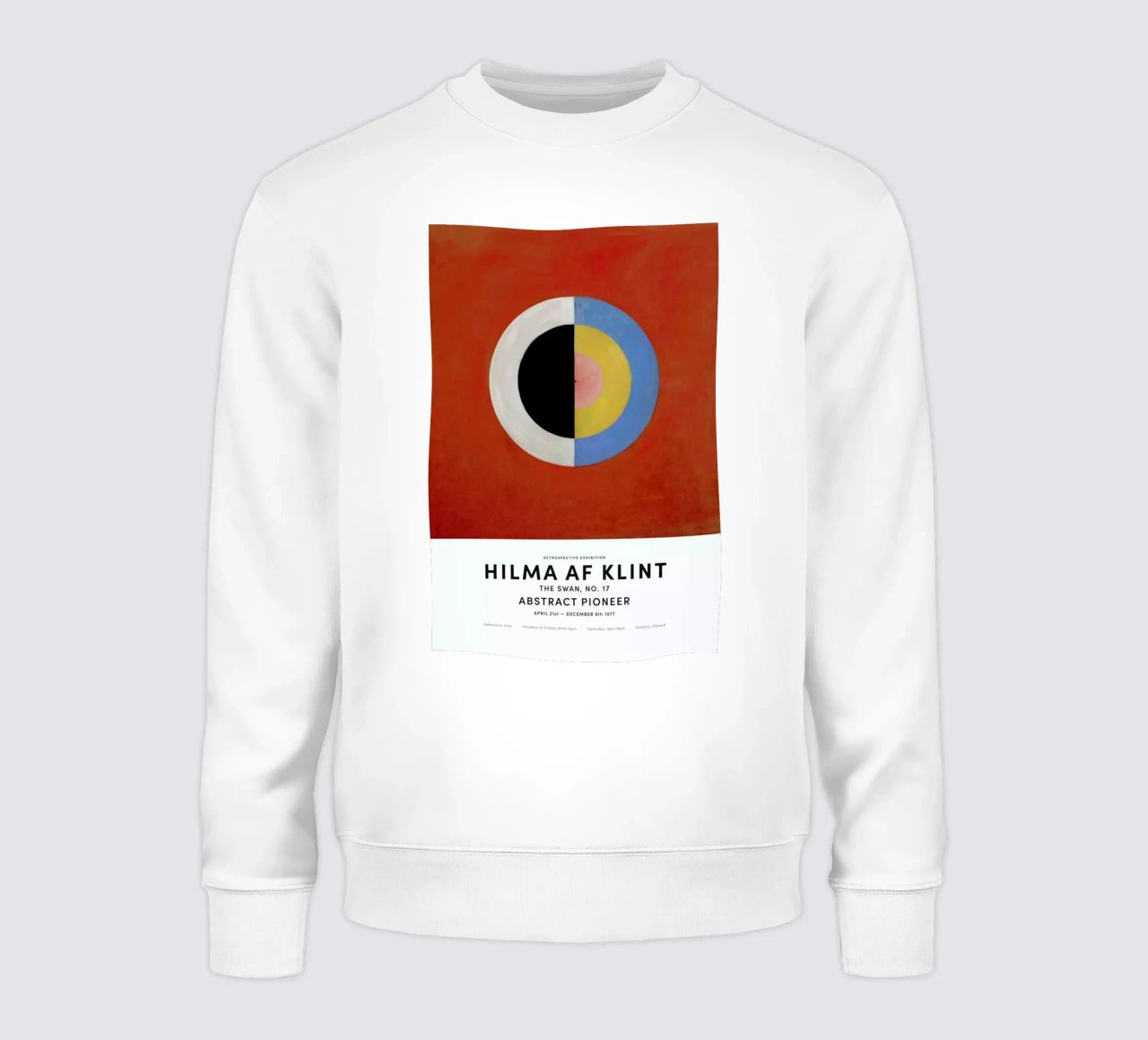 Hilma af Klint - The Swan, No. 17 felpa da Vintage by JUNIQE