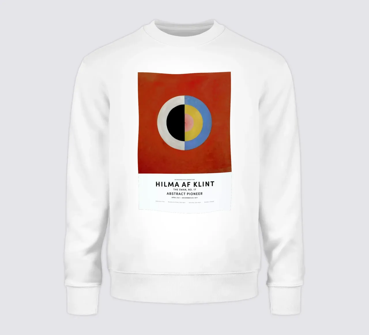 Hilma af Klint - The Swan, No. 17 sweat de Vintage by JUNIQE
