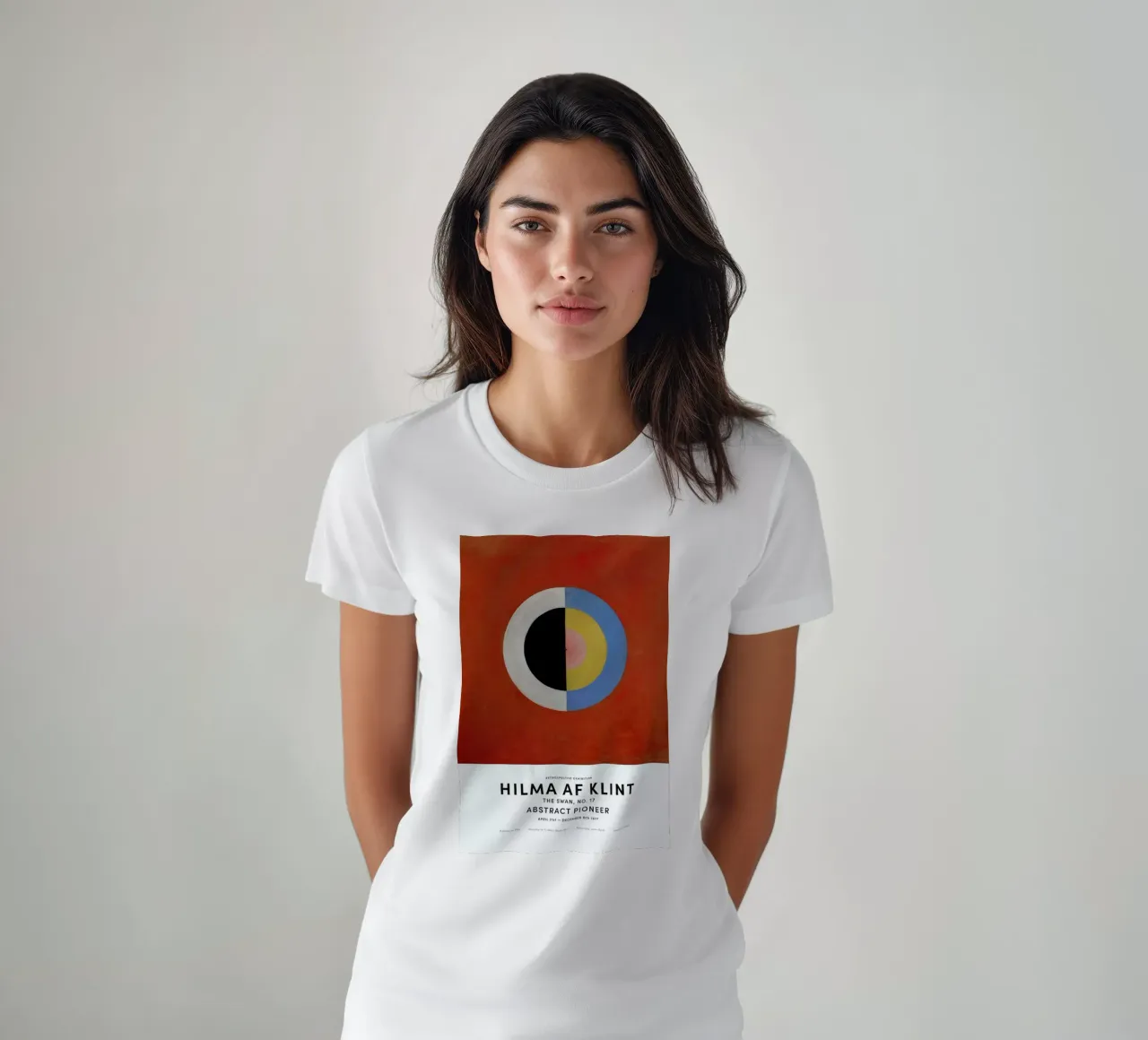 Hilma af Klint - The Swan, No. 17 t-shirt da Vintage by JUNIQE