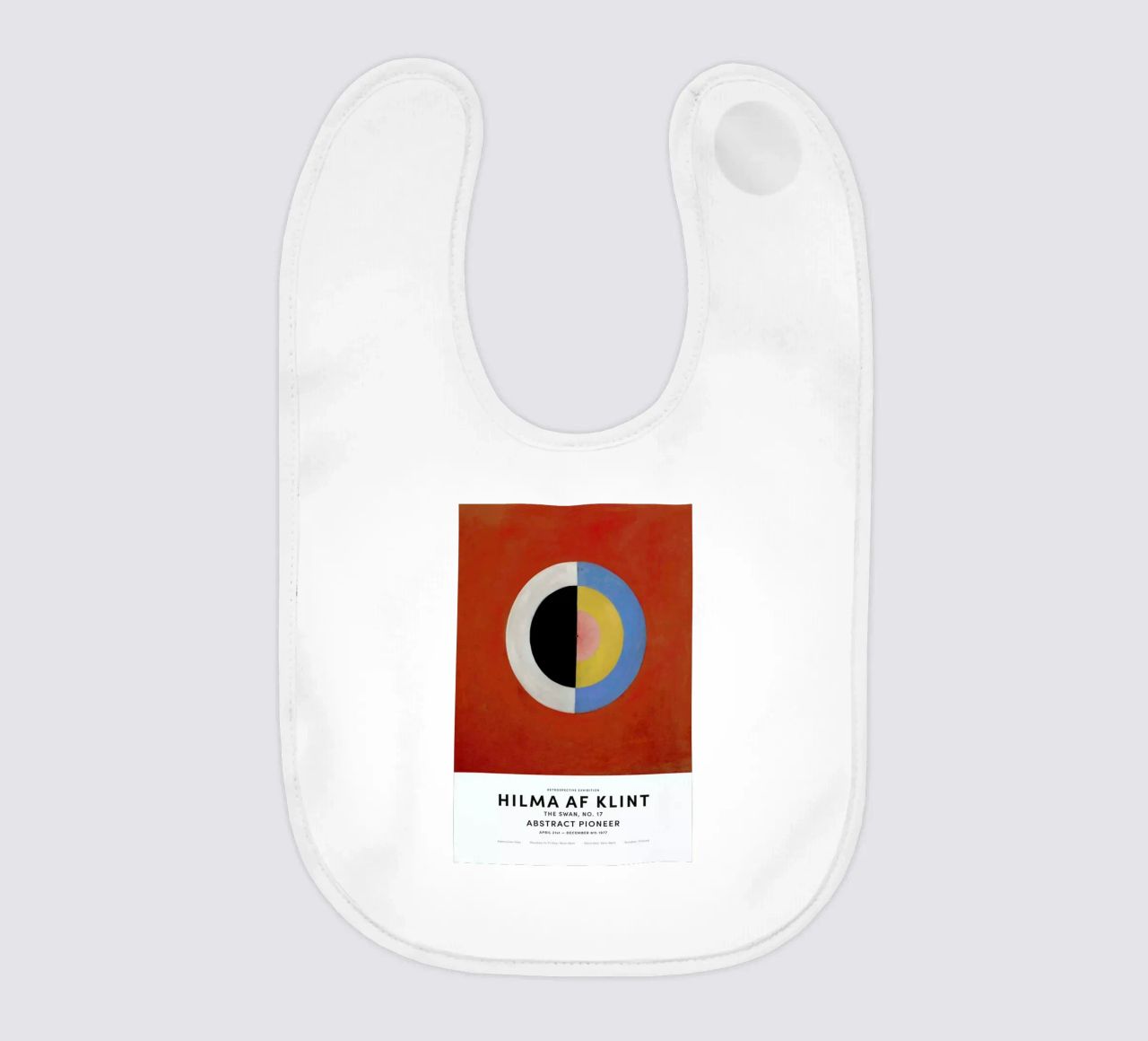 Hilma af Klint - The Swan, No. 17 bavaglino da Vintage by JUNIQE
