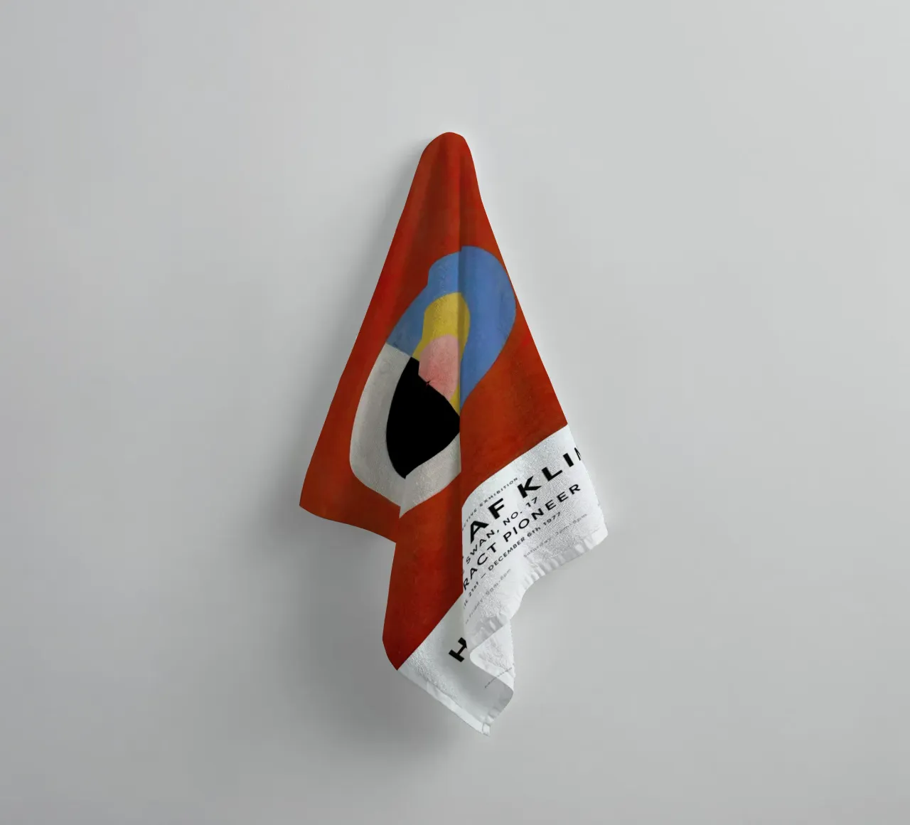 Hilma af Klint - The Swan, No. 17 toalla de baño de Vintage by JUNIQE