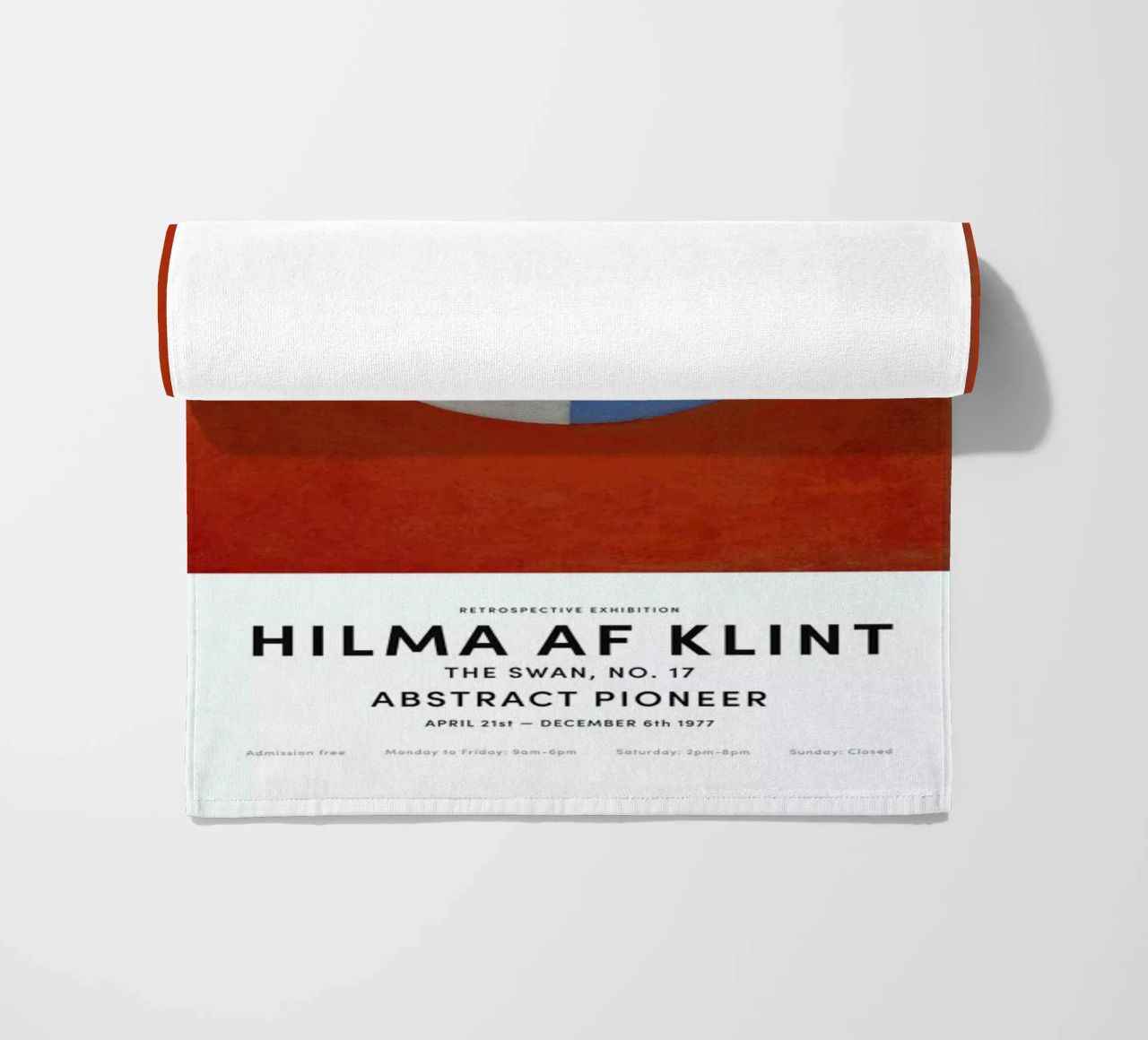 Hilma af Klint - The Swan, No. 17 telo mare da Vintage by JUNIQE