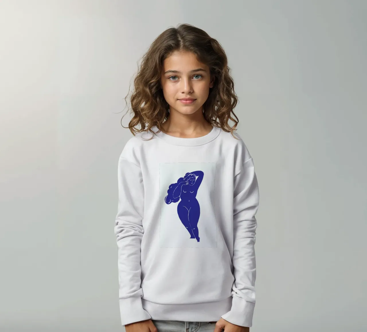 Tame the Mane Blue felpa bambino da Graphite