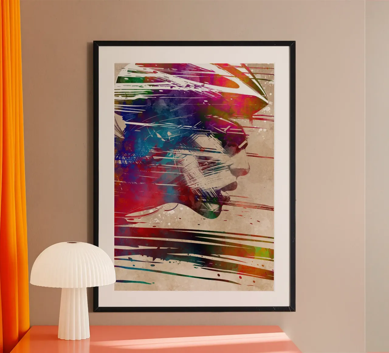 Arte sportiva del motociclista poster da SPORT