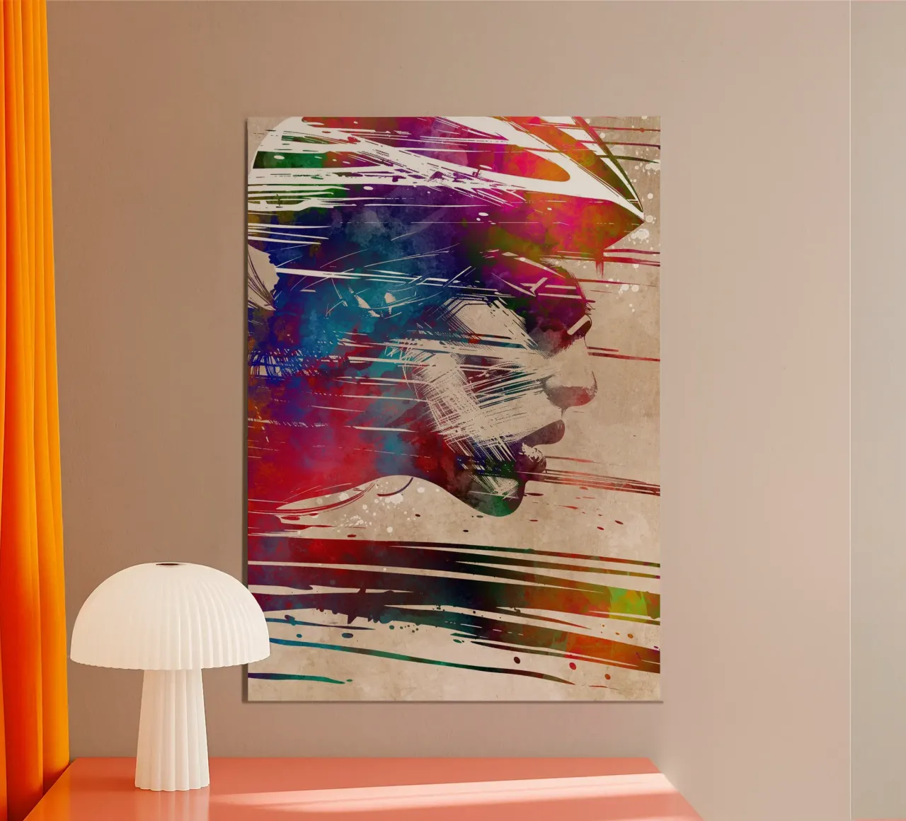 Arte sportiva del motociclista poster da SPORT