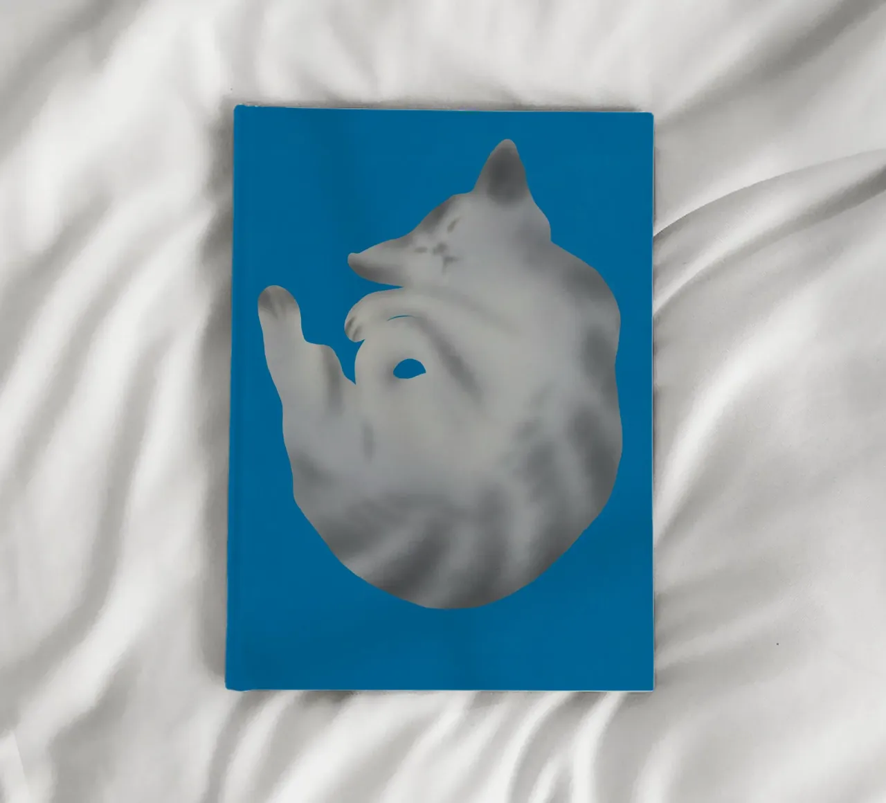Ritratto di gatto in argento diario da Little Dean