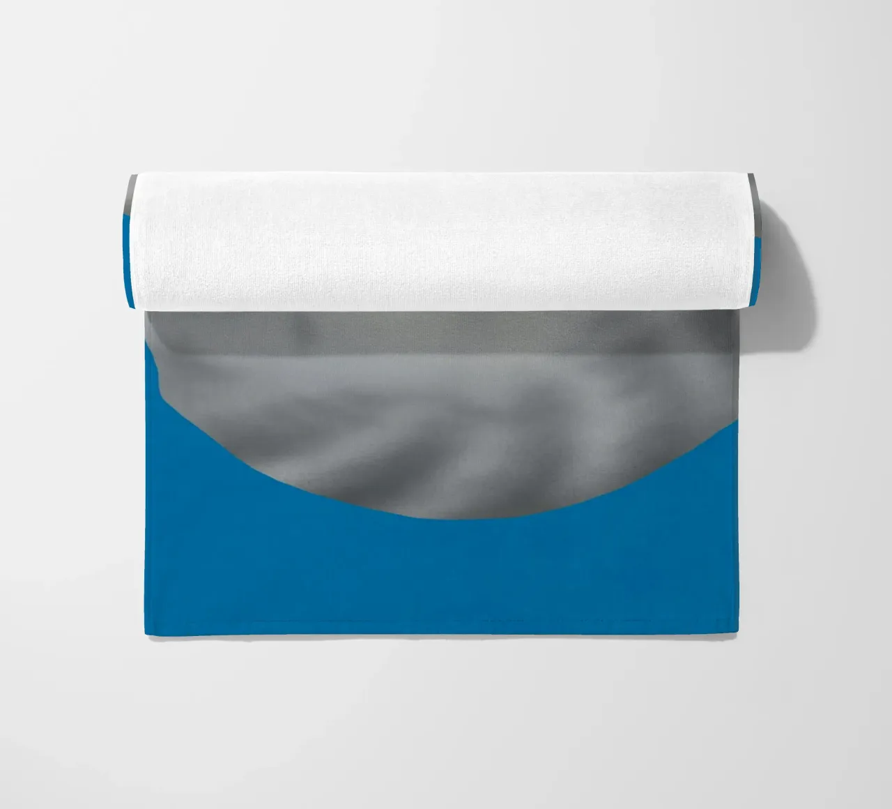 Ritratto di gatto in argento telo mare da Little Dean